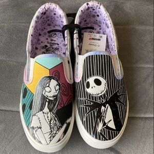 Disney Nightmare Before Christmas Slip-On Sneakers Women’s Size 7